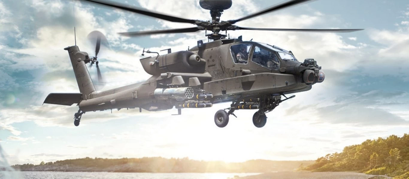 Επιθετικά ελικόπτερα Apache του αμερικανικού Στρατού εν δράση